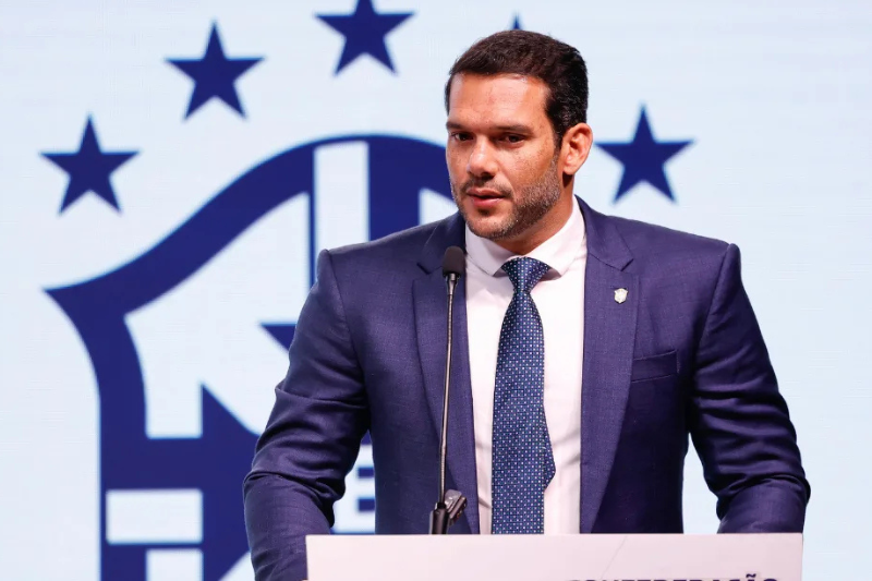 Samir Xaud, presidente da CBF (Foto: Rafael Ribeiro/CBF)
