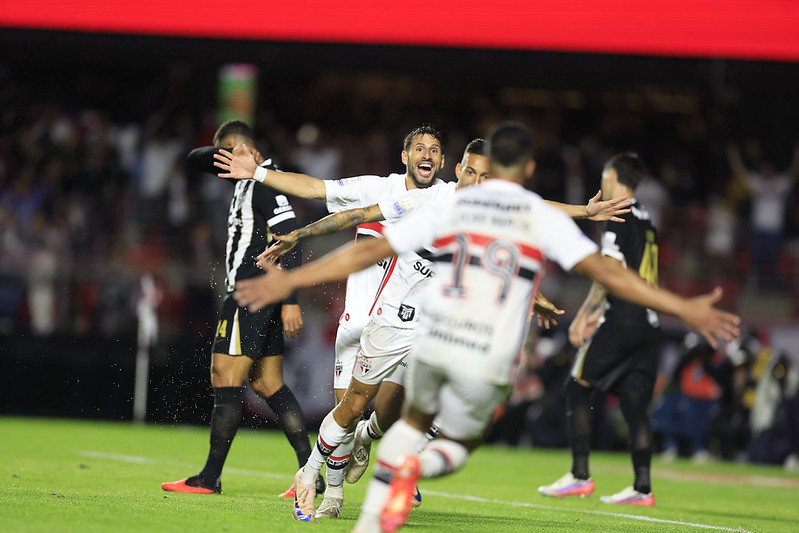 Rubens Chiri e Paulo Pinto / São Paulo FC